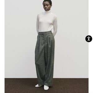 garmentory mijeong park Wool Blend Wide Leg Pants